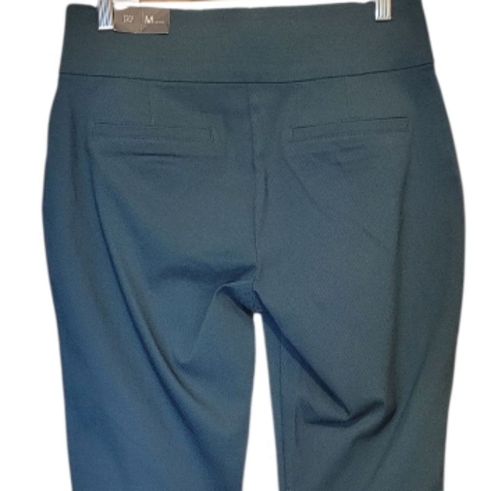 Maurice's Dark Green Mid Rise Cropped Pull-on Pants Size M - Picture 4 of 8